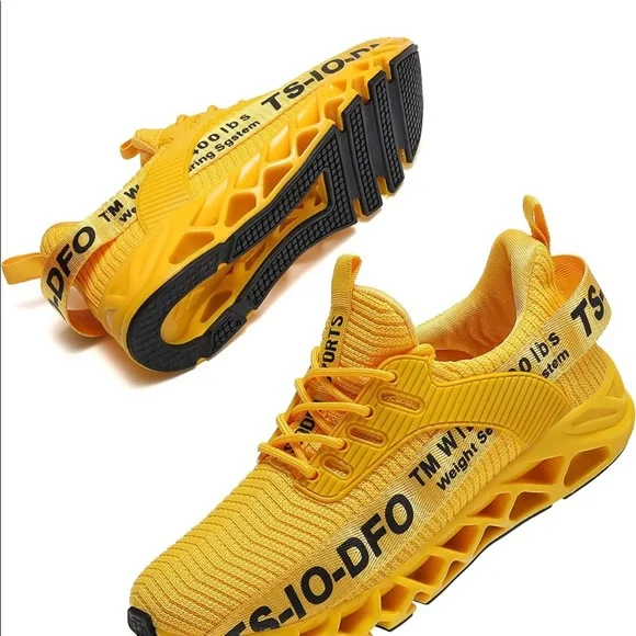 Athletic Shoes Breathable Running Shoes Non-Slip Fashion Sneakers - Picture 3 of 10